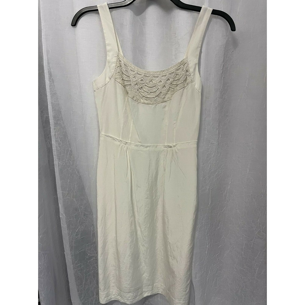 Banana Republic Women's Dress Ivory Size 0